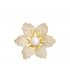 XSB289 - Luxury Diamond Flower Brooch